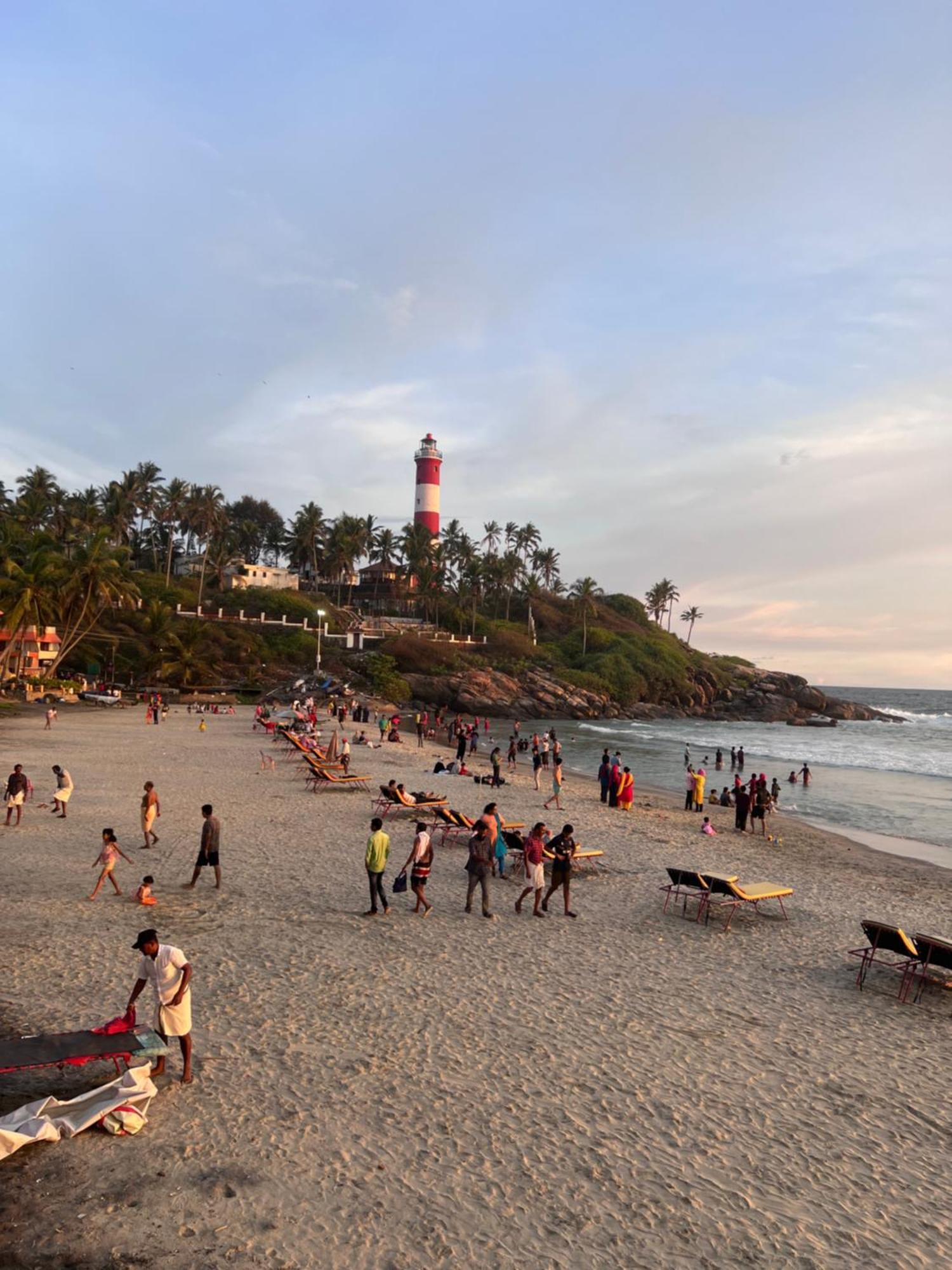 Buddha Beach Hotel Kovalam Buitenkant foto